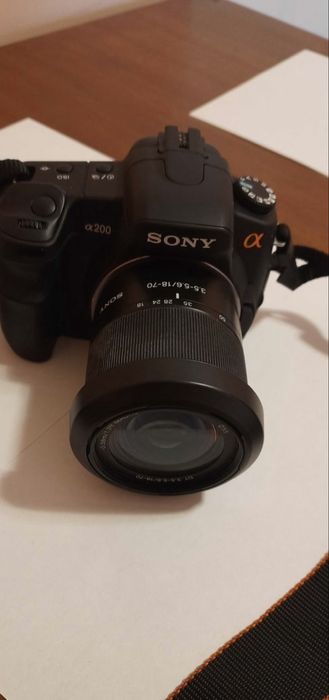 фотоапарат sony a 200dslr