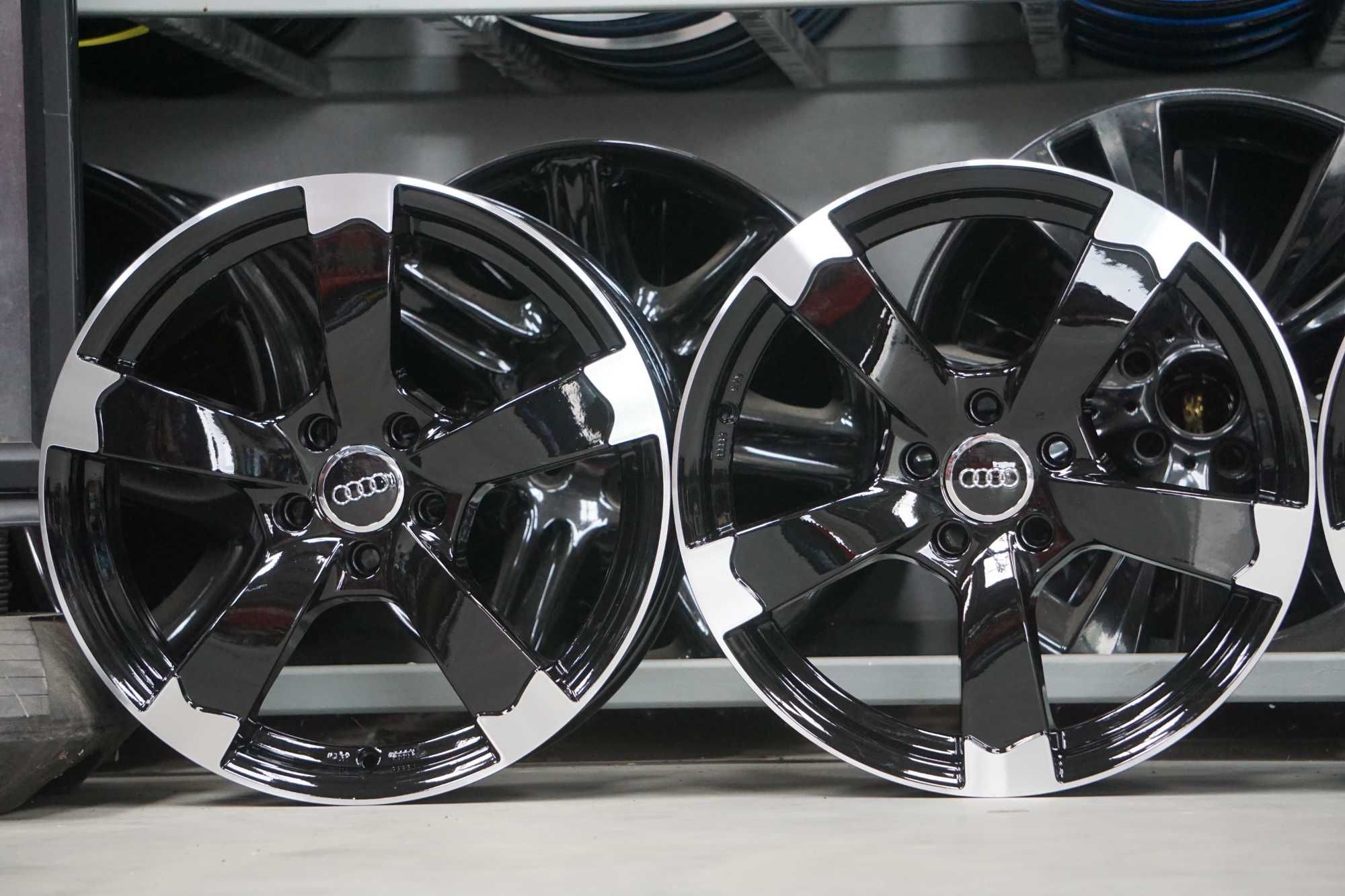 Alufelgi DBV Germany 5x112 8Jx18 et40 cb66,6 czarne i cnc