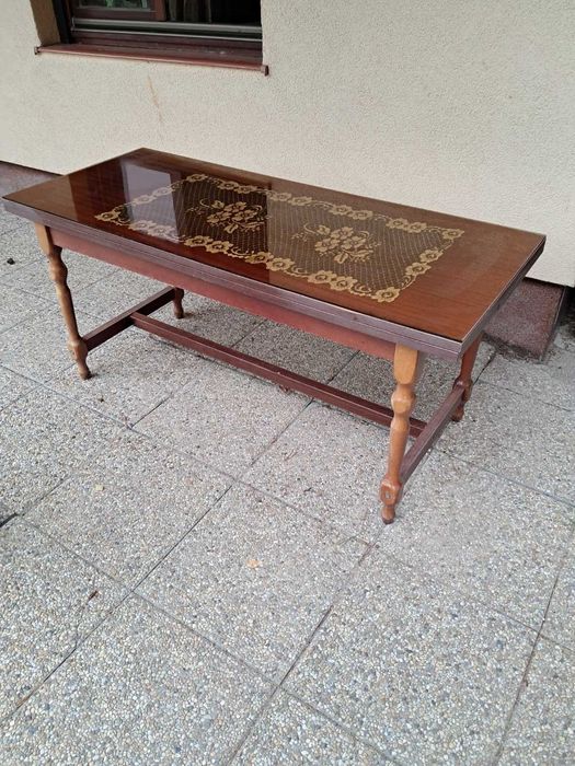 Ława rozkładana z opcją stołu