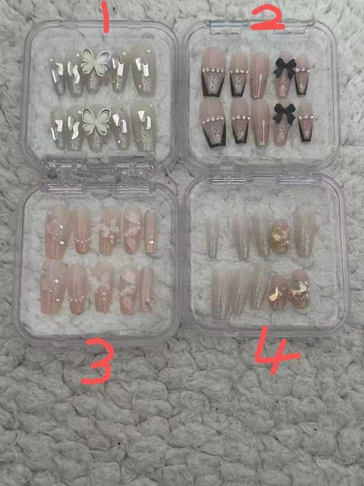 Unhas postiças a partir de 5€, 6 tipos diferentes