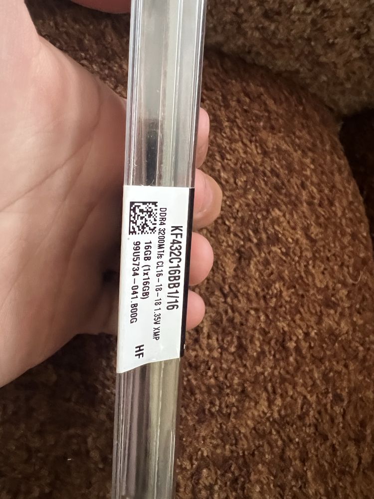 Оперативна памʼять KINGSTON FURY DDR4 16GB