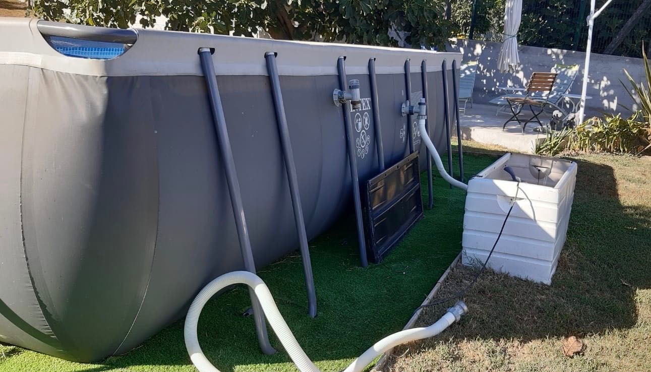 Piscina grande de plastico