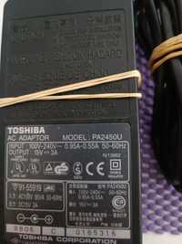 Oryginalny zasilacz Toshiba 15V 3A 45W wtyk 6,5x3mm