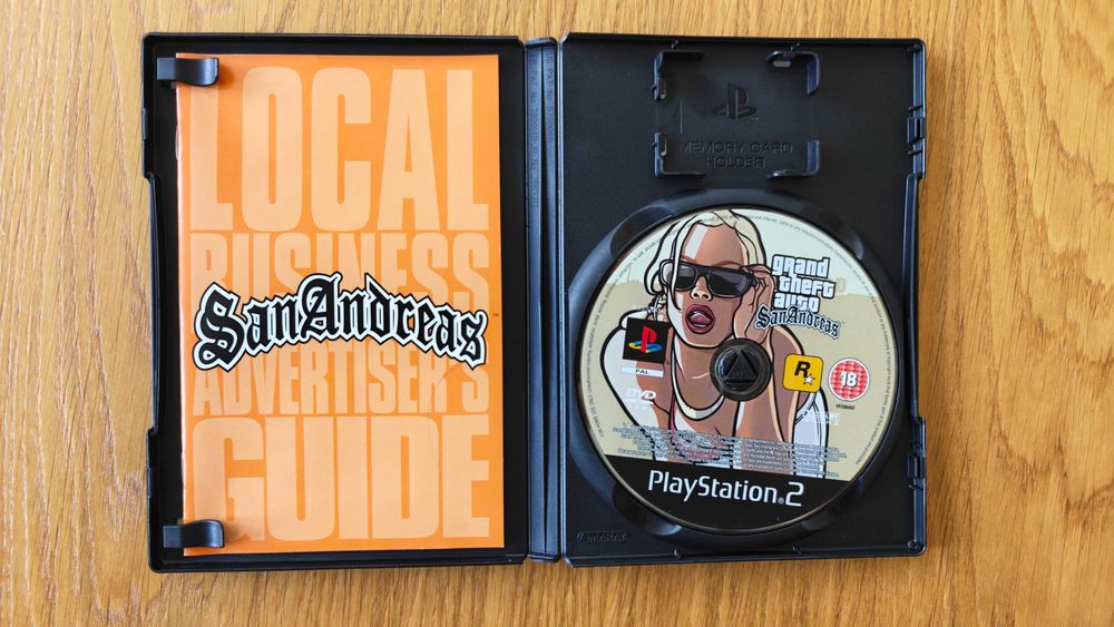 Gra PS2 Grand Theft Auto: San Andreas