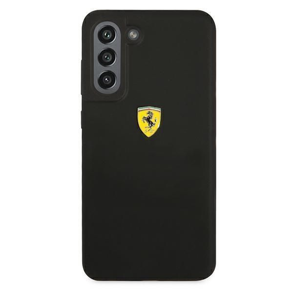 Ferrari Hardcase Fessihcs21Fbk S21 Fe G990 Czarny/Black Silicone