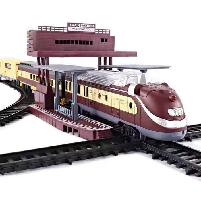 Залізниця,залізна дорога вантажопасажирський поїзд Fenfa