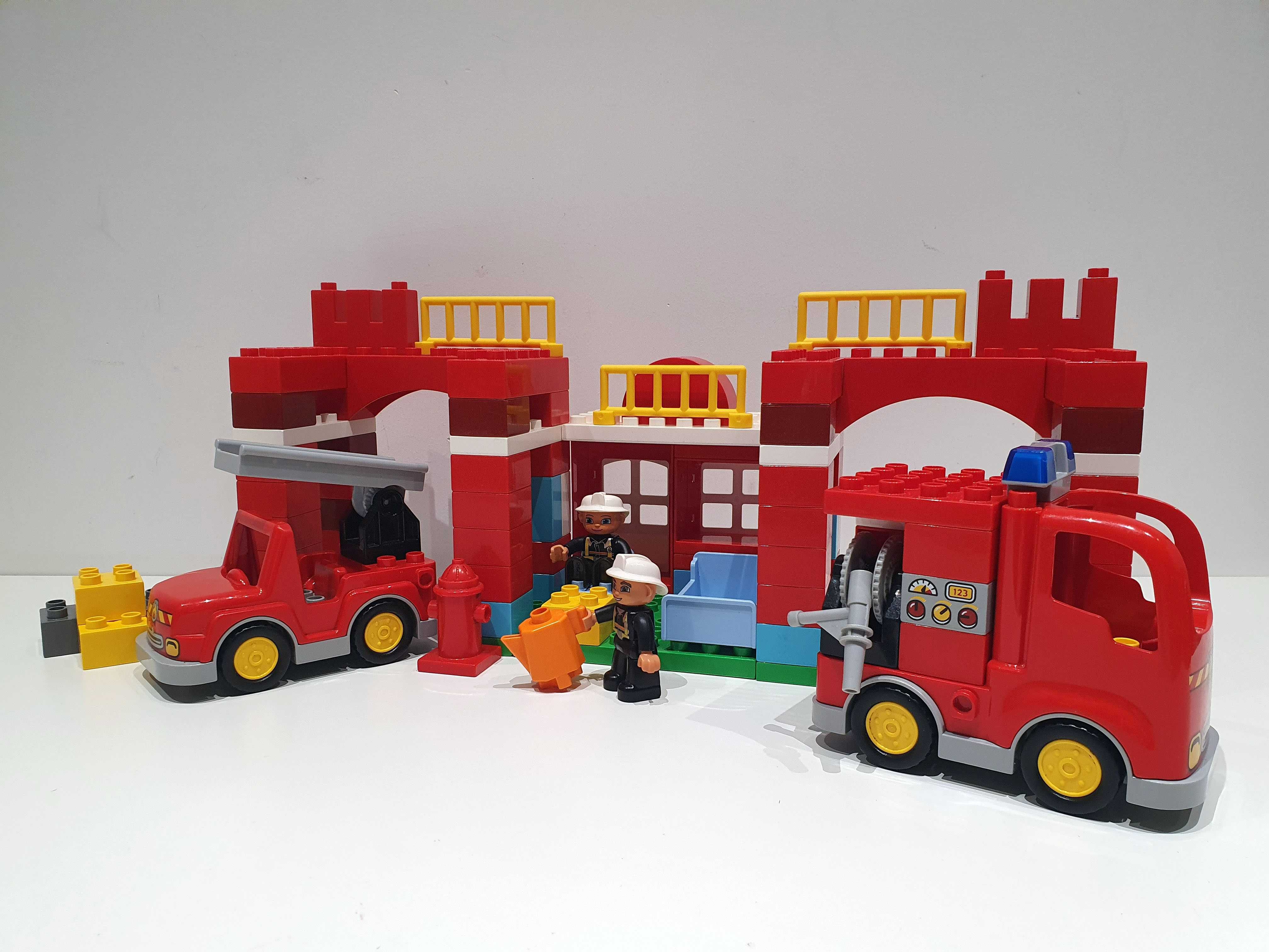 Lego DUPLO 10593 remiza strażacka straż pożarna wóz strażacki klocki