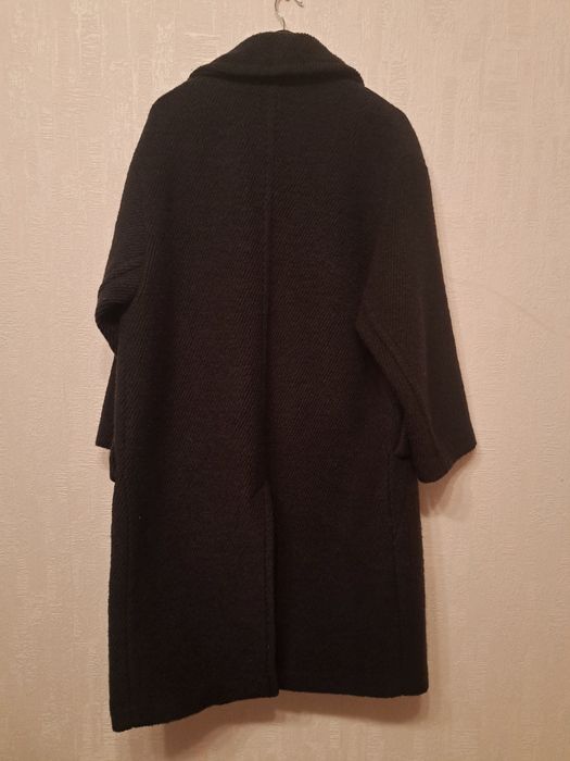 Жіноче пальто H&M чорне оверсайз