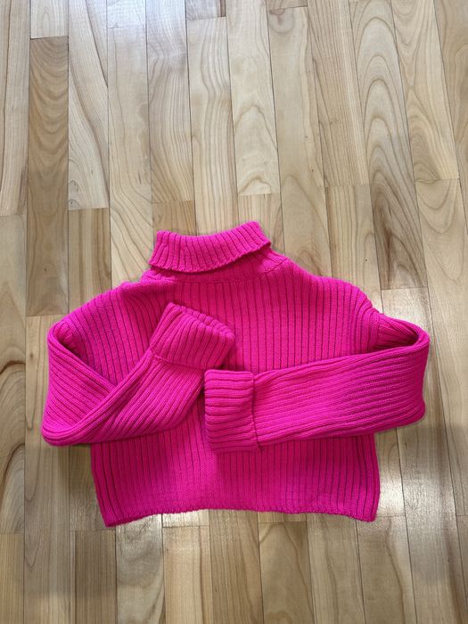 Рожева тепла кофта