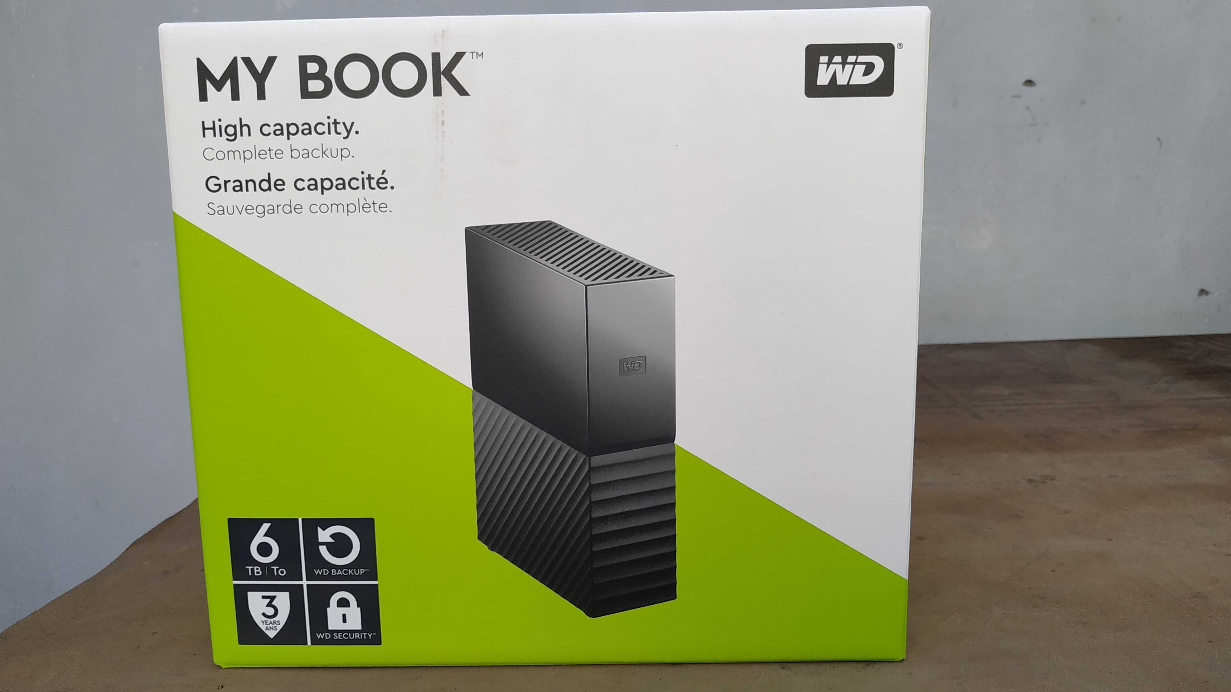 wd my book 3.5" 6TB (WDBBGB0060HBK-EESN)