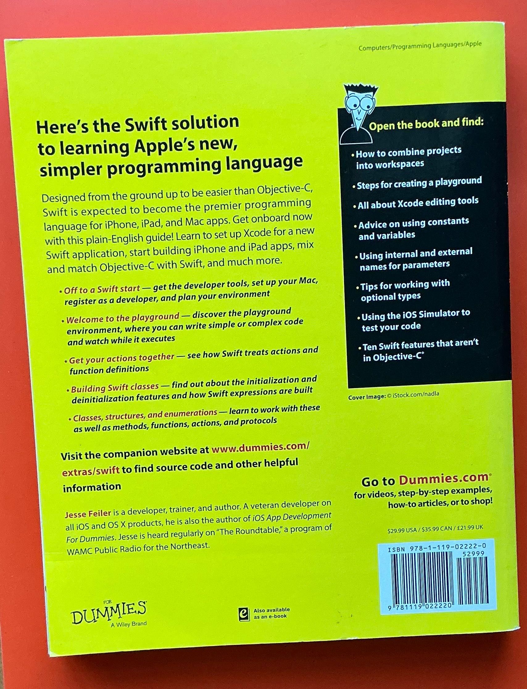 Livro Swift for Dummies! Swift para Totós!