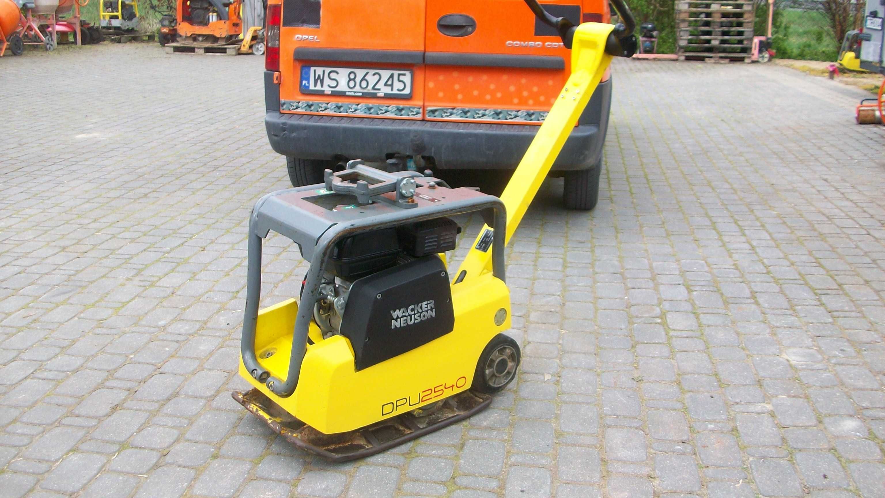 zagęszczarka Wacker Honda 150kg. prawie nowa!