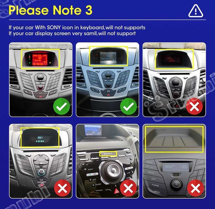 Radio 2din Android Ford Fiesta 2009:2017r wifi gps