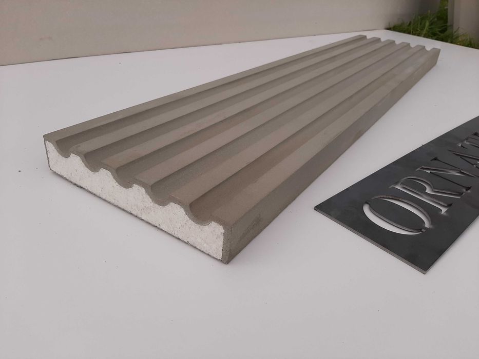 Lamele beton powlekane na elewację i do wnętrz PRODUCENT