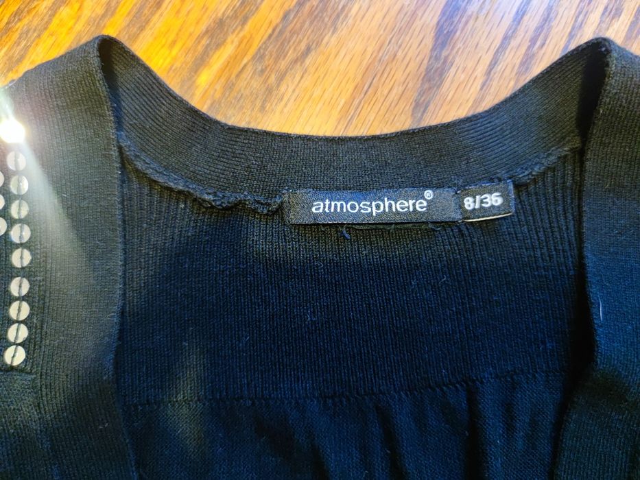 Czarny sweterek roz S