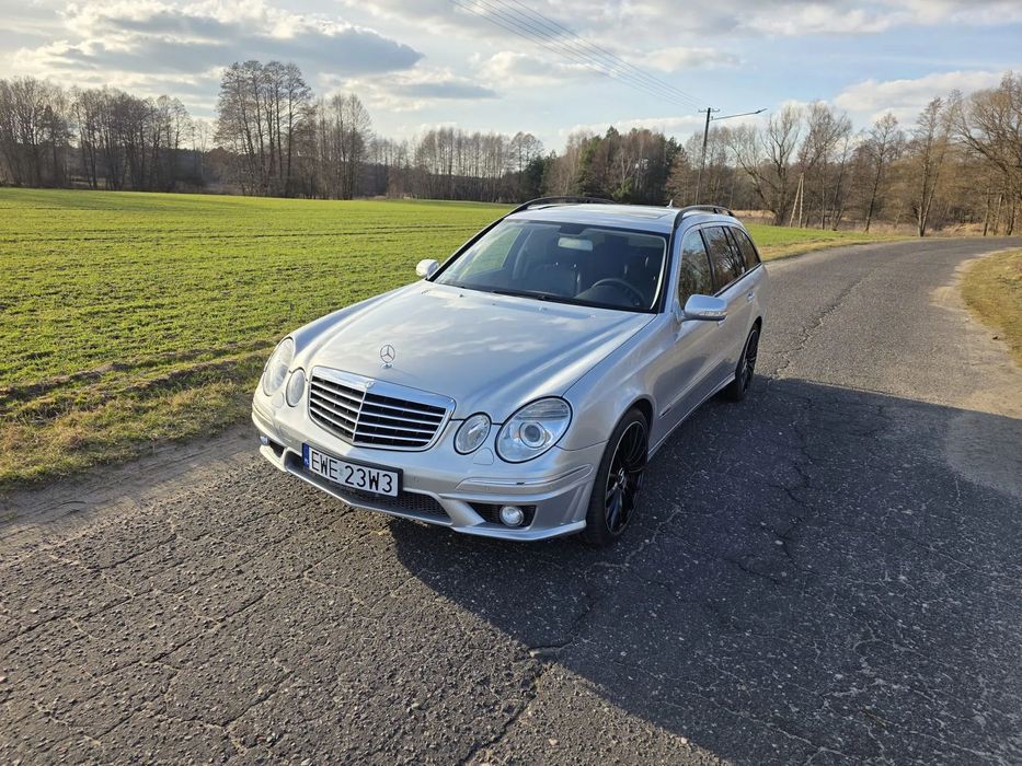Mercedes-Benz Klasa E W211 LIFT 1.8 Kompressor 184KM 19" Bi-Xenon Sprowadzony Zarejestrowany