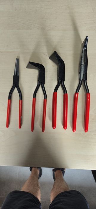 STUBAI набір кліщів фальцевих (кут 90⁰ кут 45⁰ плоскі, круглогубці )