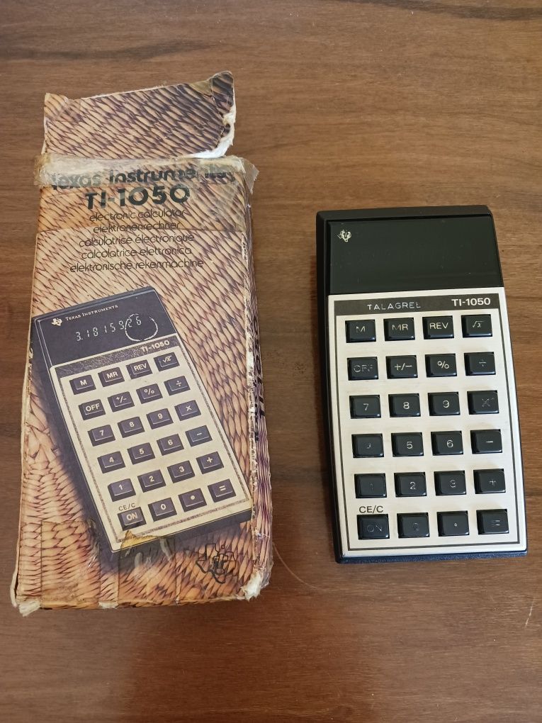 Calculadora Texas instruments Talagrel TI-1050