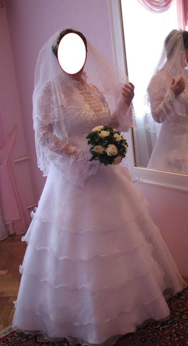Платье свадебное размер 46-48