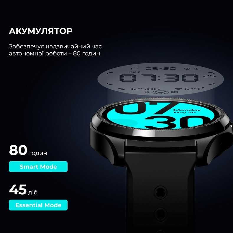 ⇒ TicWatch Pro 5 GPS (Obsiidian) - топовые смарт часы от бренда MOBVOI