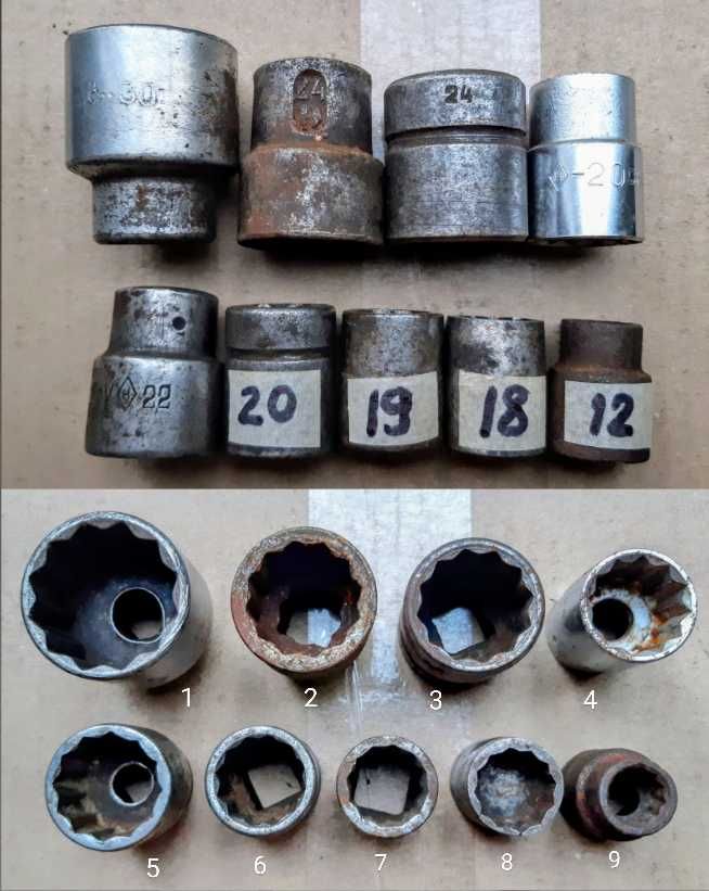 Набор торцевые ключи трещотка MODECO 1/2" насадки торцевые 40 шт