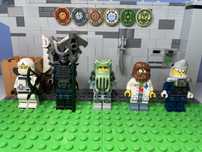 The Lego Ninjago Movie figurki z zestawu 70631