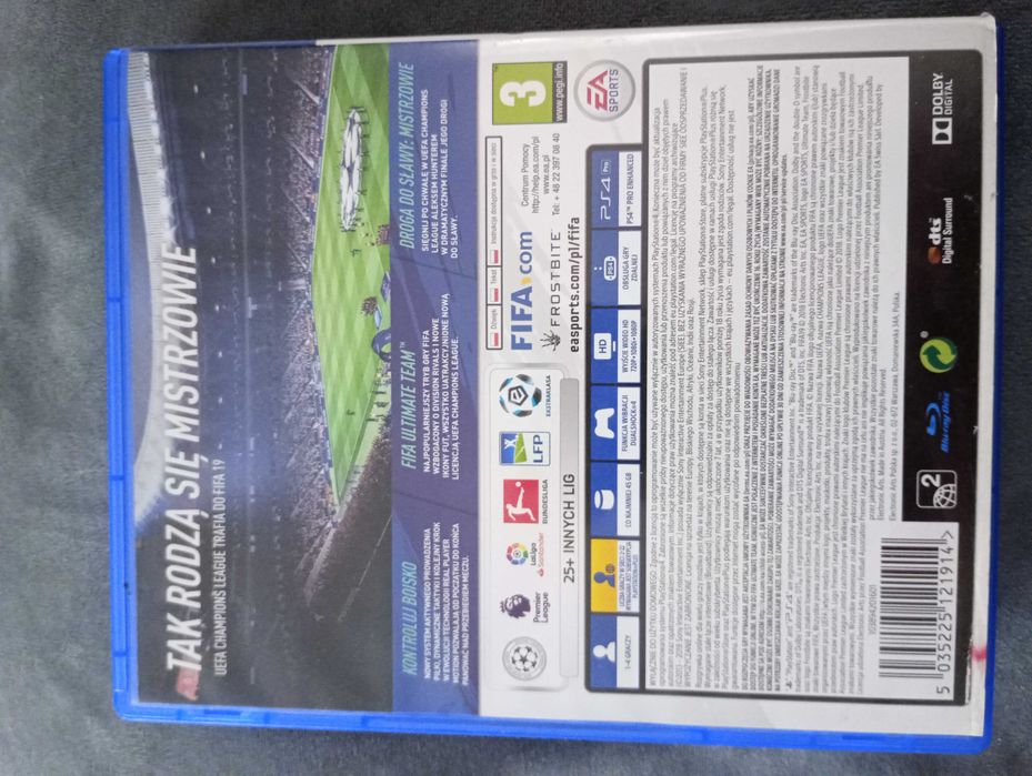 FIFA 19 PS4 stan bardzo dobry