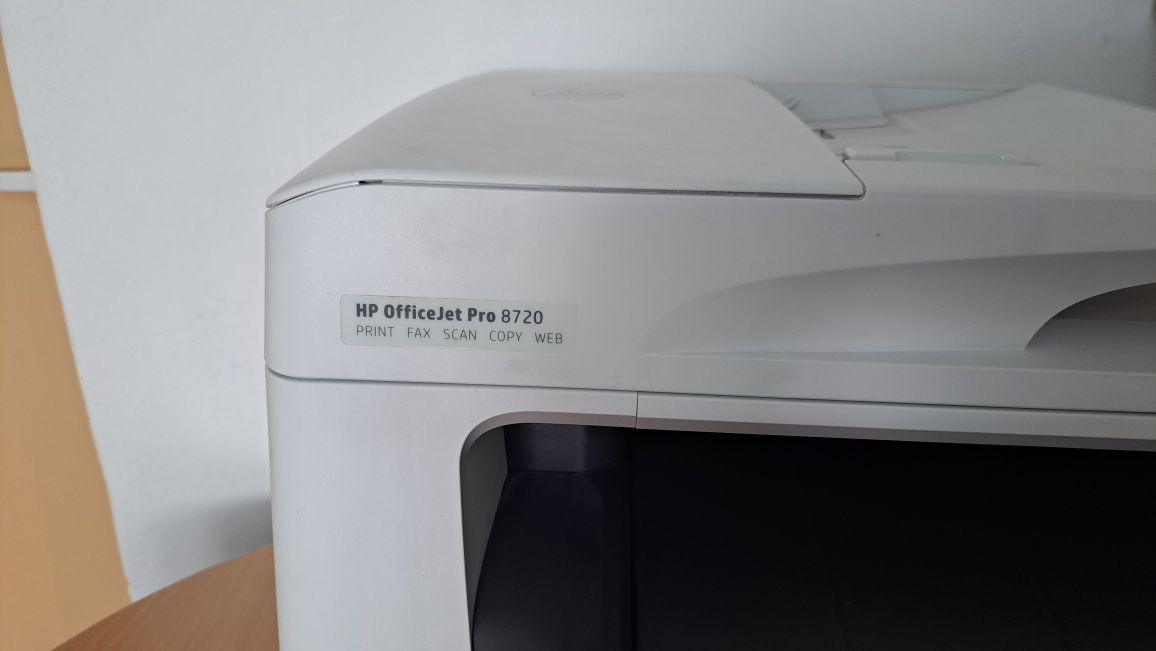 HP Officejet Pro 8720 - kolor, skan, fax, duplex