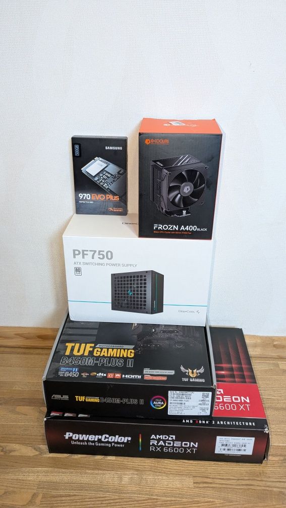Ігровий комп'ютер Radeon Rx 6600 XT, rayzen 5