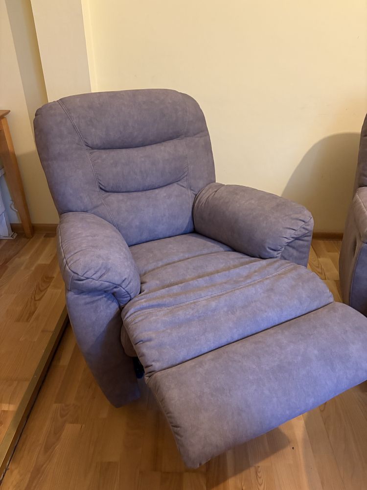 Komplet wypoczynkowy z funkcją relaks