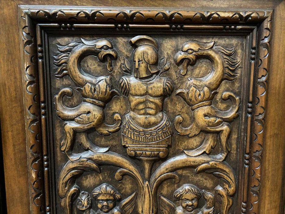 Komplet mebli gabinet Antyk Lwie łapy