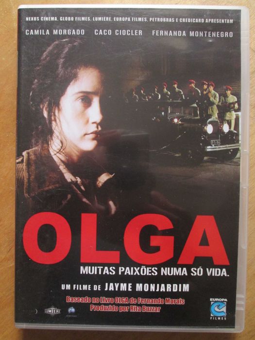 DVD Olga, de Jayme Monjardim, com Camila Morgado, Fernanda Montenegro