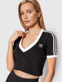 Adidas rozmiar S/M crop top t-shirt damski