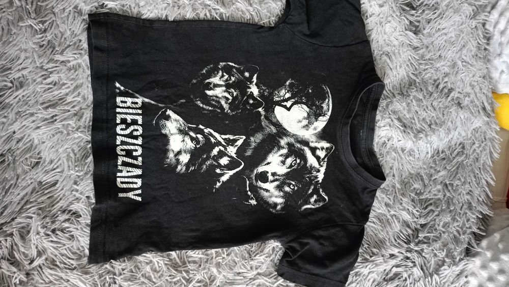 Koszulka wilk bieszczady