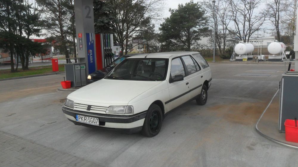 peugeot 405 kombi 1.9 diesel zwykły przeznaczony na części