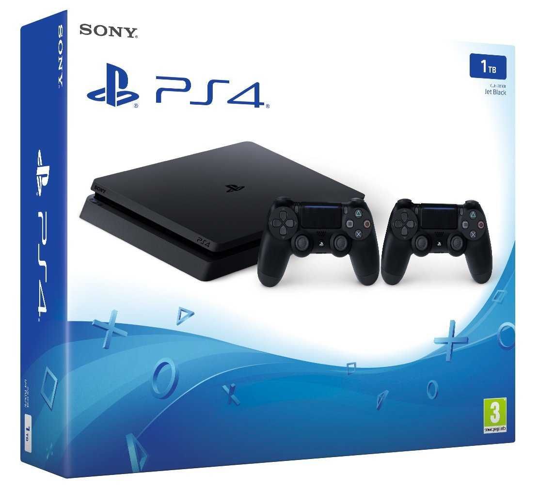 PS4 Slim 1T 2 comandos