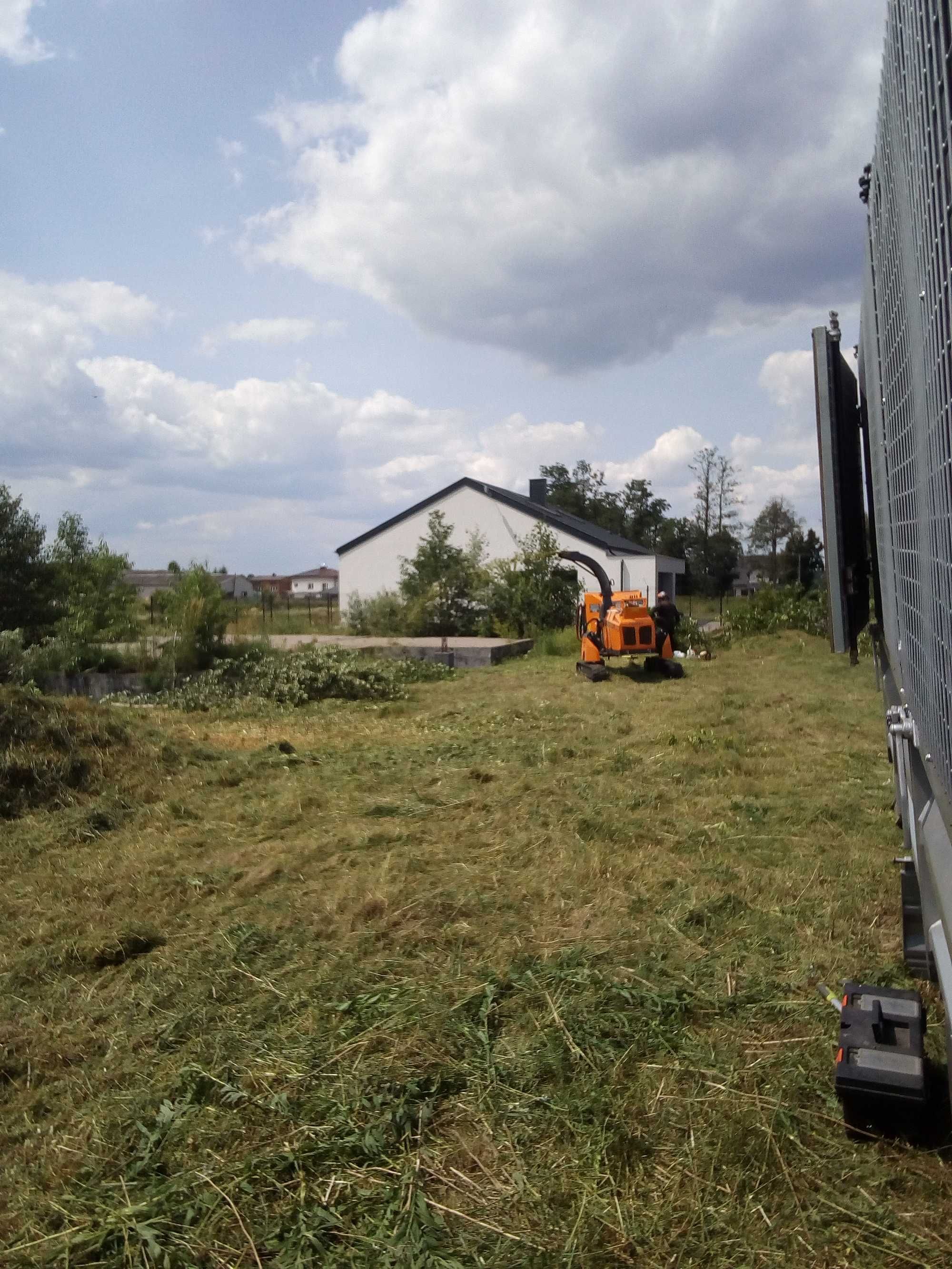 Koszenie traw i zarośli i tuj sprzątanie działek