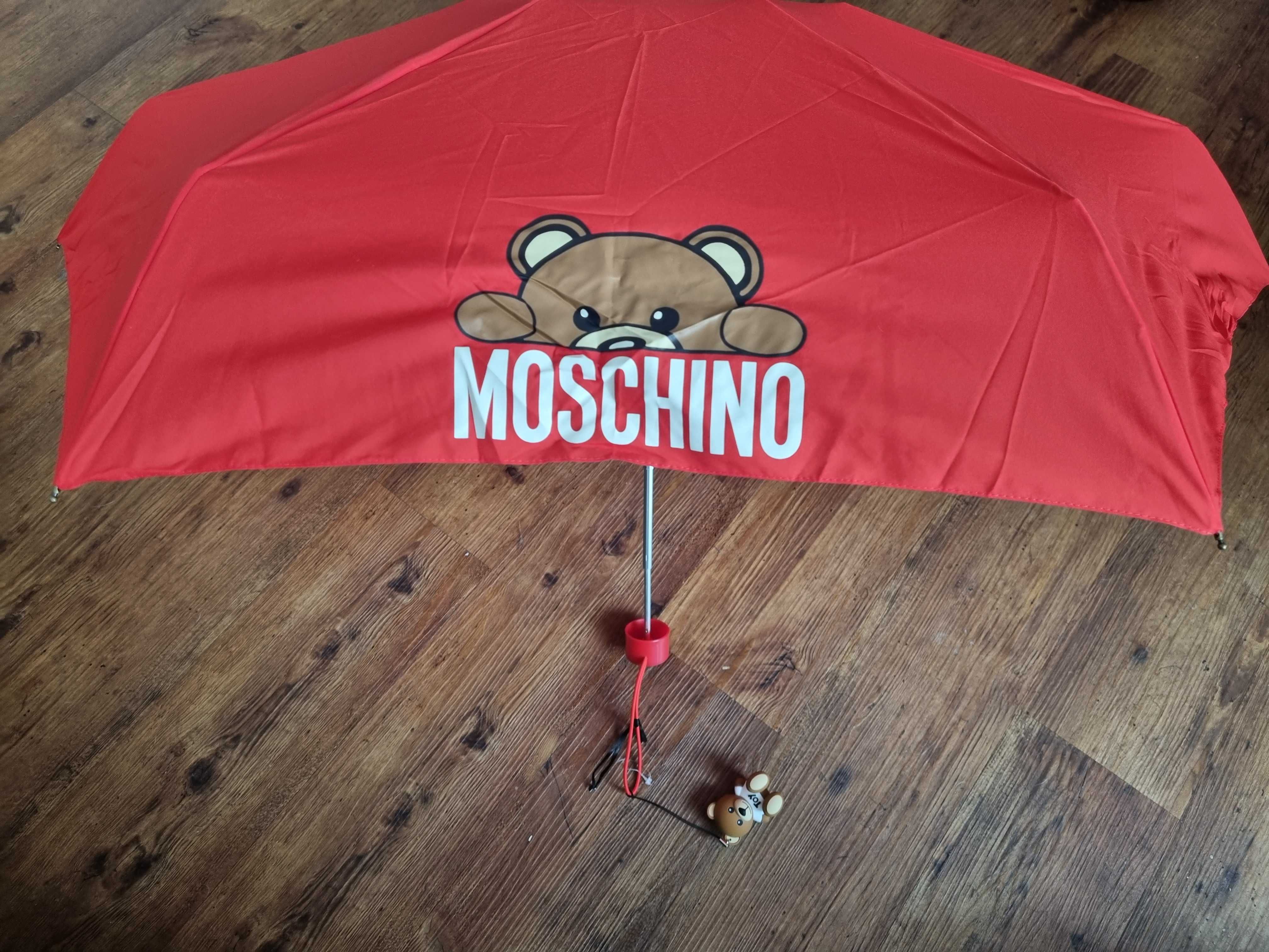 Продам червону маленьку парасольку Moschino