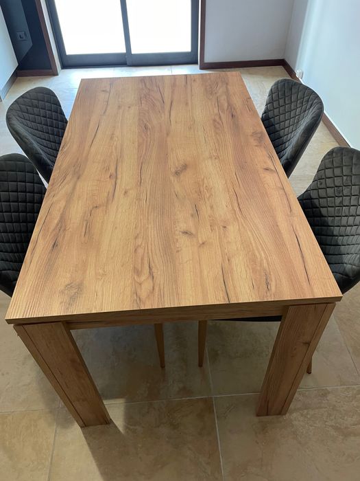 Mesa Carvalho Natural Nova