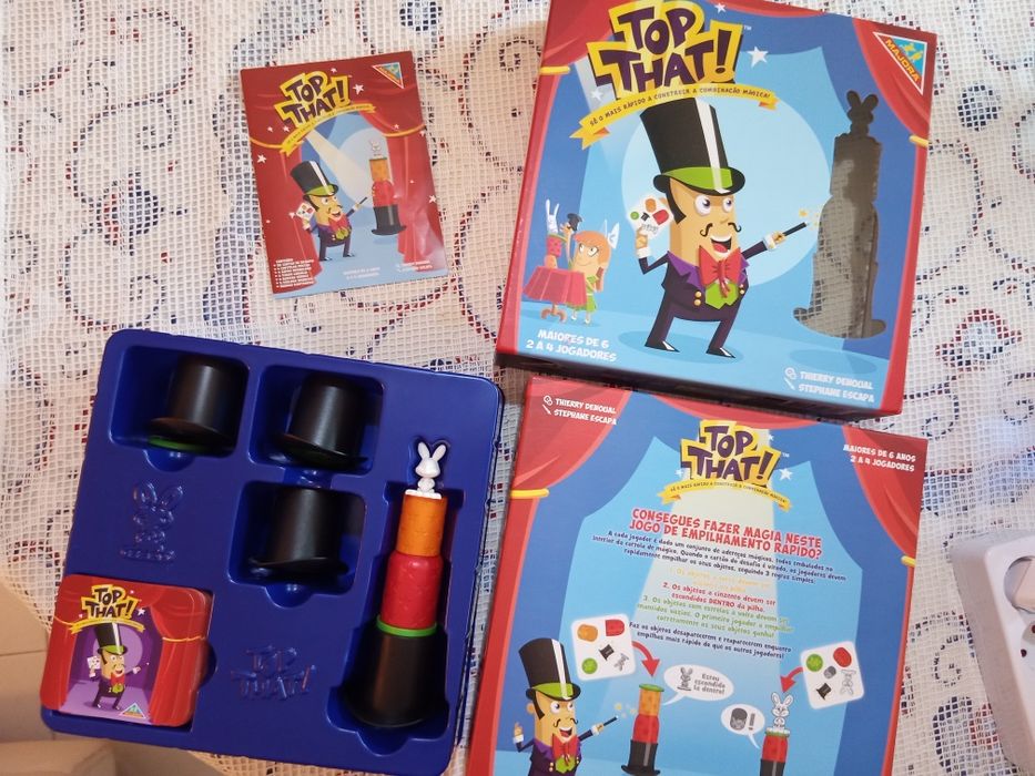 Balance board game, new: Top That! Mr Magic64584835825922121