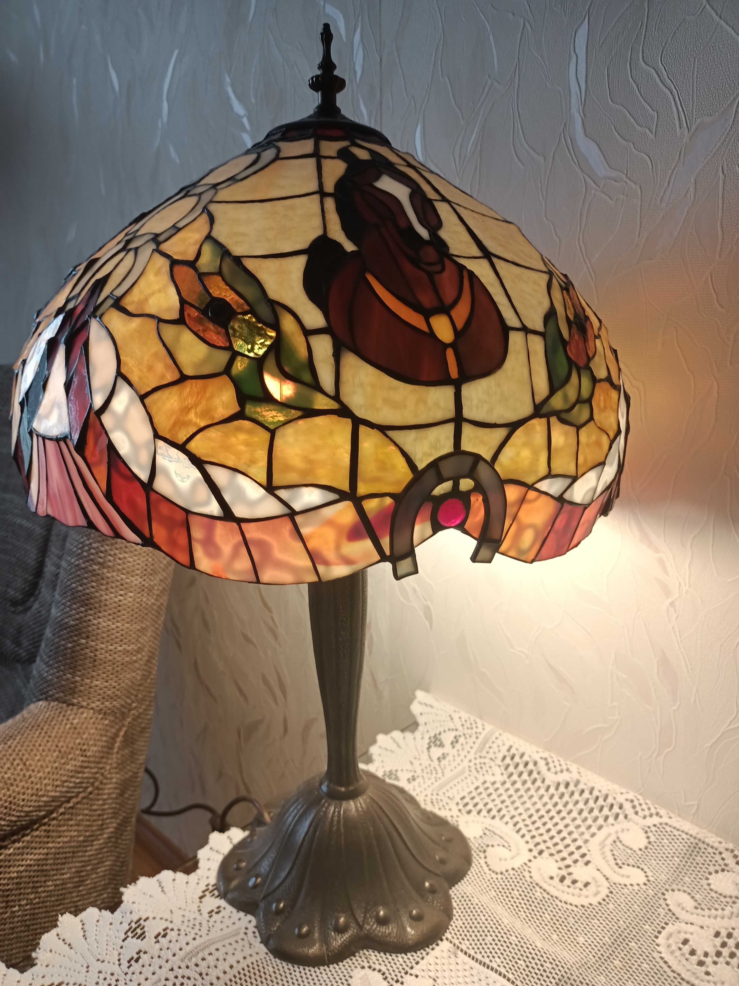 Duża lampa Tiffany 40 srednica