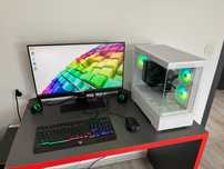 Komputer Gamingowy Gracz i5 11th 16GB DDR4 SSD 1,5 TB GTX 1650 Monitor