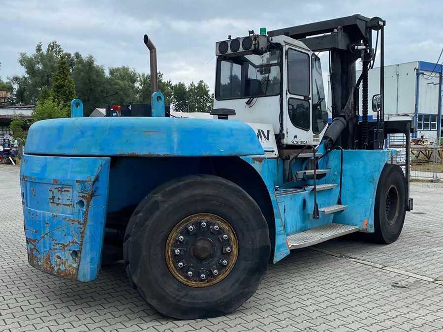 SMV SL28-1200A wózek widłowy ciężki 28 ton duplex 4 m