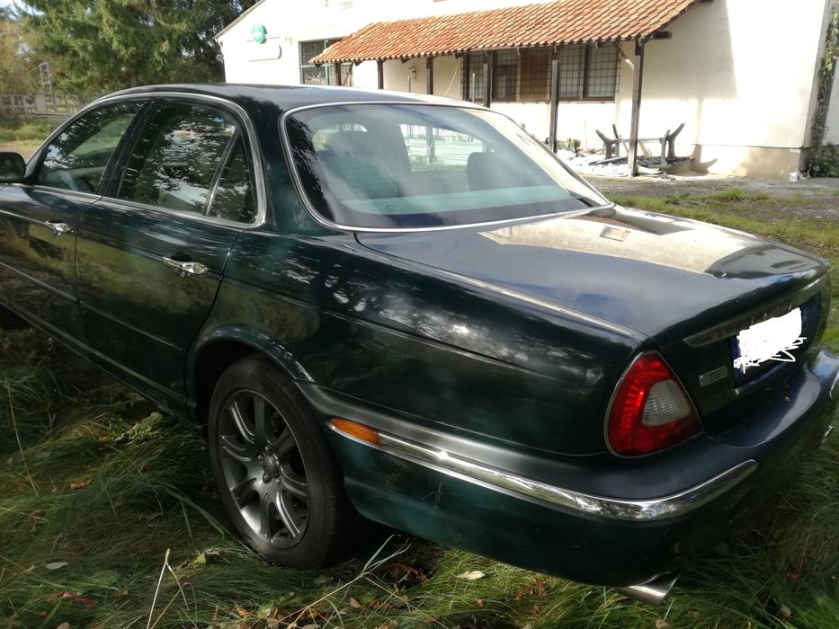 Jaguar XJ XJ8 X350 Britisch Racing Green Uszkodzony