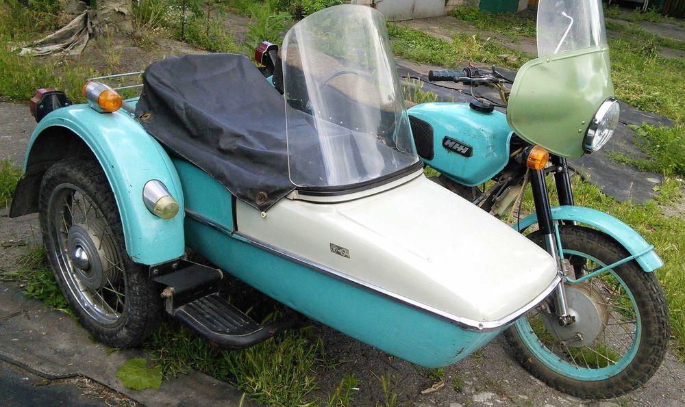 Мотоцикл Иж Юпитер 4 с коляской (двигатель ИЖ 5)