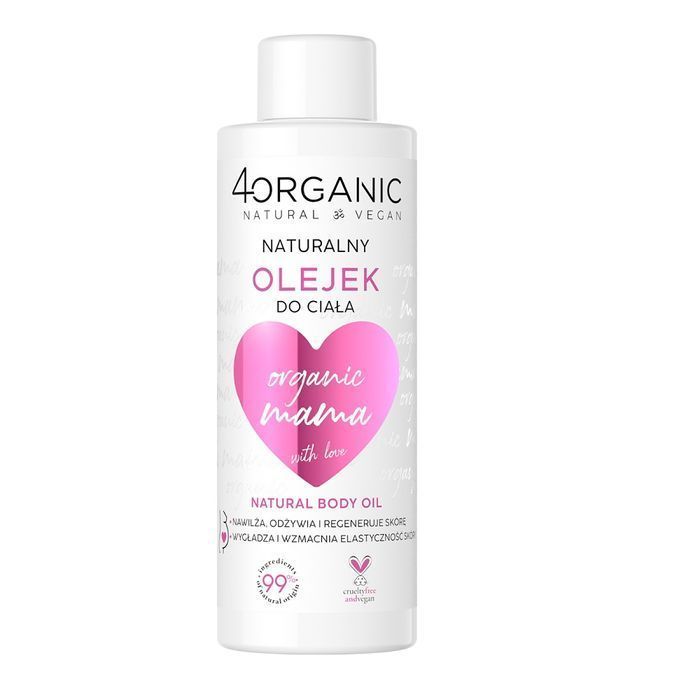 4organic Organic Mama naturalny olejek do ciała 125ml