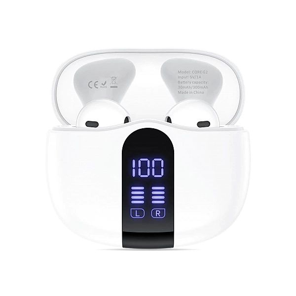 Słuchawki Tech-Protect UltraBoost TWS Core G2 - białe