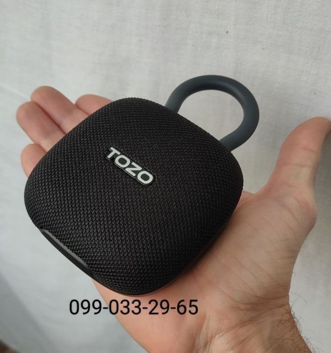 Преміум звук 10w/32H/ipx8 портативна блютуз колонка Tozo PE1
