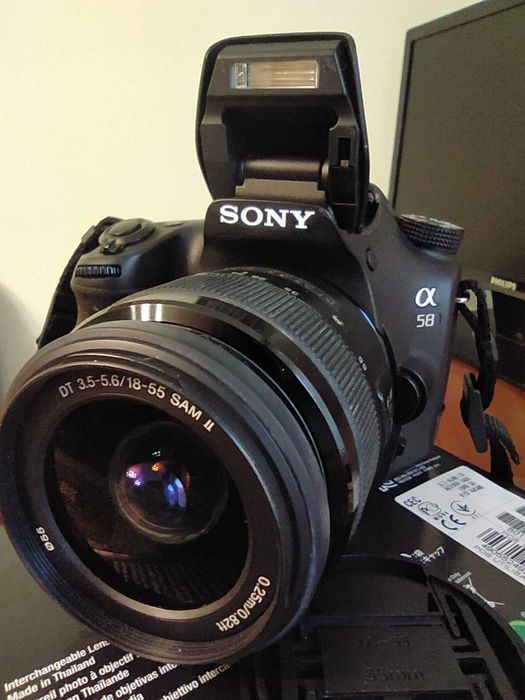 Фотоапарат Sony Alpha SLT-A58 18-55mm фотокамера
