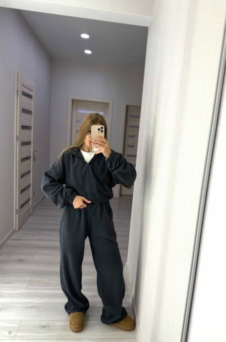 Дівчачий флісовий костюм,осінь-зима